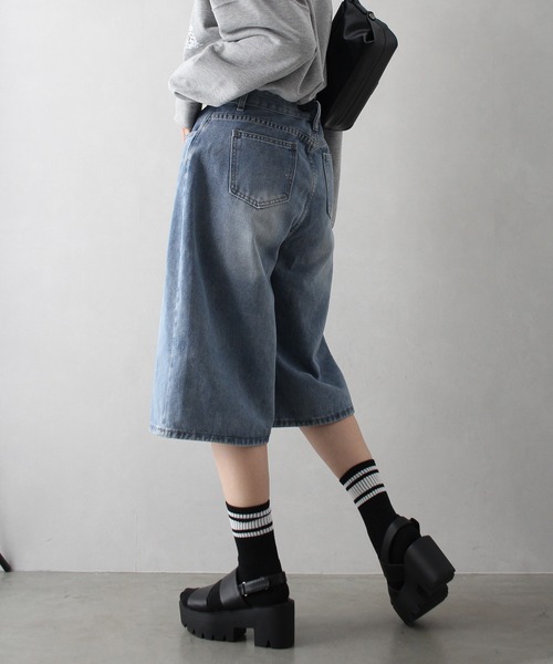 デニムハーフパンツ[品番：SPRW0010432]｜SpRay（スプレイ）の