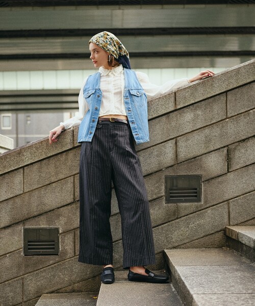FREAK'S STORE（フリークスストア） ワイドパンツ スラックス パンツ