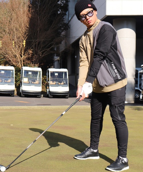 カーゴパンツ (RM)「LUXE/R GOLF」ストレッチ クロス メンズ