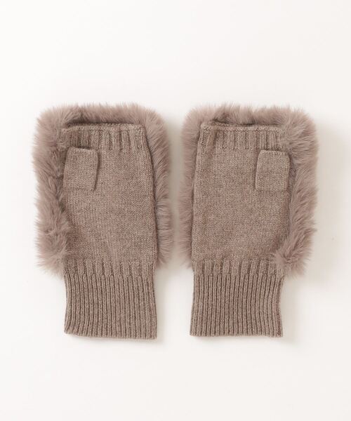 「Vincent Pradier」 手袋 FREE モカ レディース_画像2