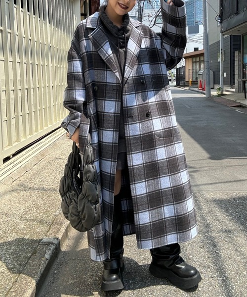 JEANASIS（ジーナシス） チェスターコート FREE ブルー系その他