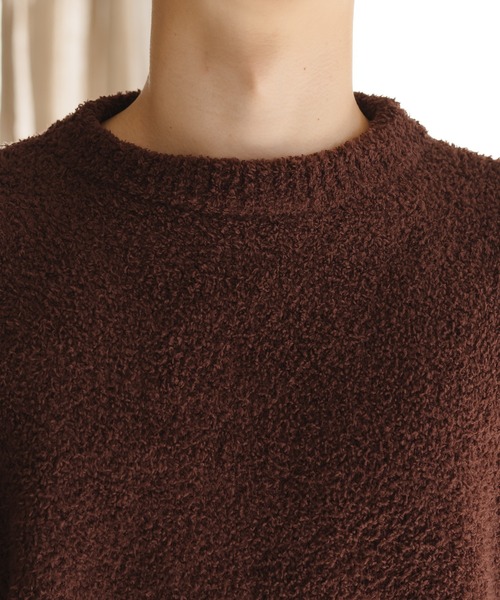 「epnok」 長袖ニット MEDIUM アイボリー メンズ_画像2