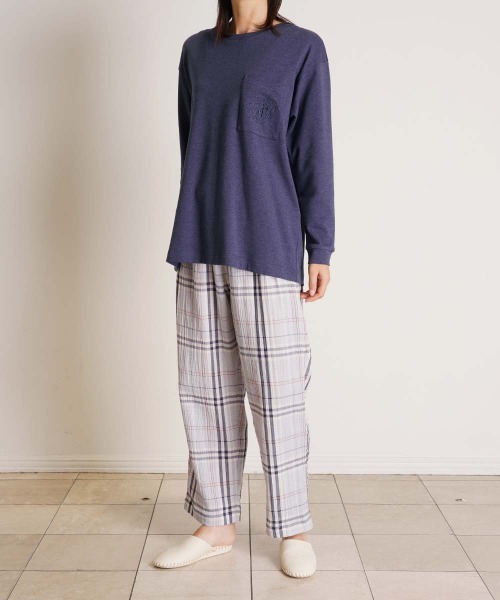 KID BLUE（キッドブルー） パジャマ ルームウェア -Wガーゼライン