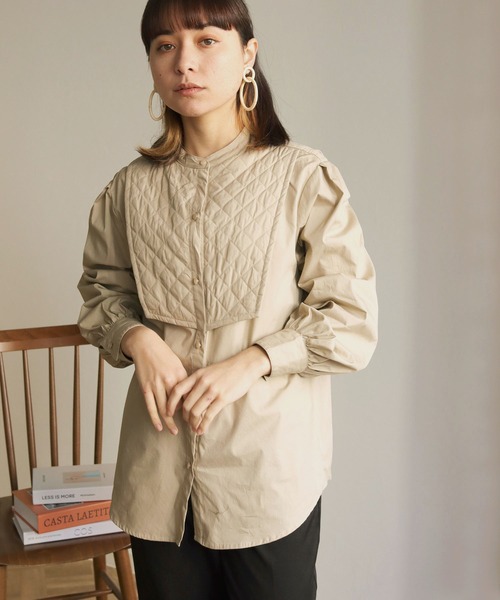 「HER CLOSET」 長袖ブラウス M ブラック レディース_画像3
