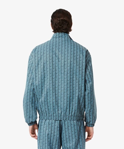 ラコステ ナイロンジャケット 青 00s LACOSTE青ナイロンジャケットストリートアウトドア