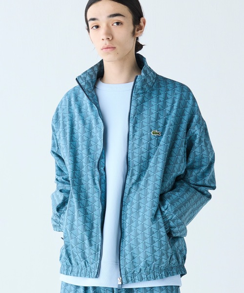 Lacoste 幾何学模様 ジップアップジャケット　未使用 Lacoste 幾何学模様 ジップアップジャケット s 小物