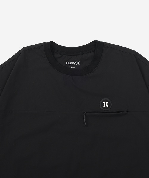 Hurley for RHC PHANTOM ラッシュT Black White Hurley ラッシュガード 「Hurley/ハーレー」水陸両用ラッシュT