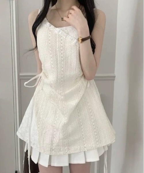 コムデギャルソン　2000年　キャミワンピース 白　GO 10024S コムデギャルソン 2000年 キャミワンピース 白 GO 10024S