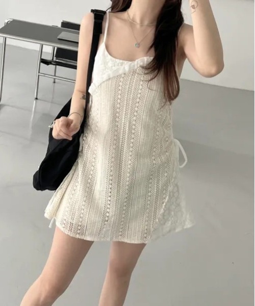 gossip!ロサンゼルス ワンピース Y2K 「垢抜けレイヤードアイテム