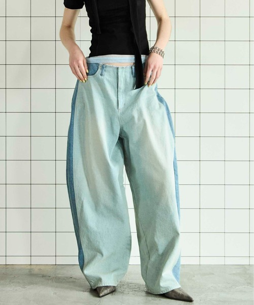 ダヒ maison special デニムパンツ MAISON SPECIAL ジーンズ デニム デニムパンツ 2way Waist Denim