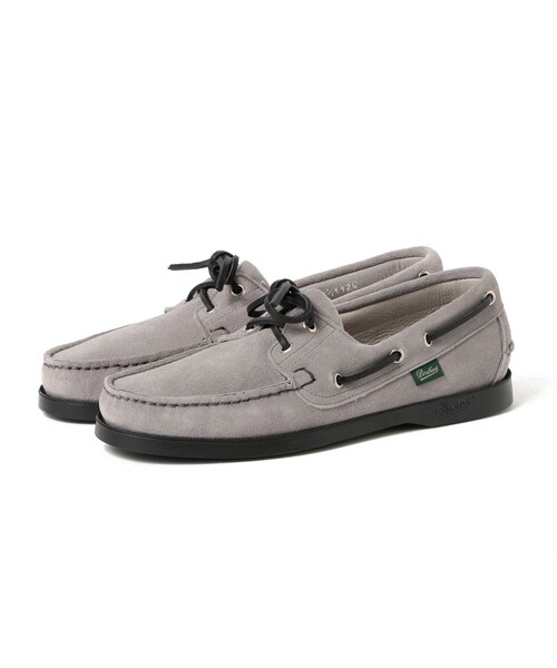 ビジネスシューズ Paraboot / BARTH スエード デッキシューズ メンズの画像