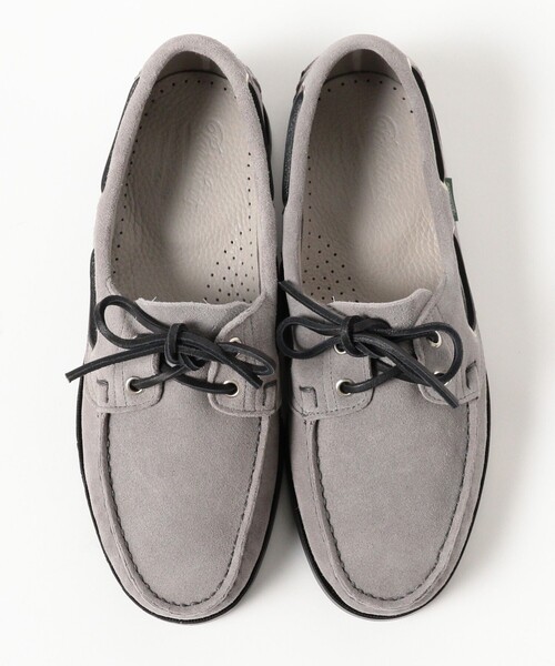 ビジネスシューズ Paraboot / BARTH スエード デッキシューズ メンズの画像