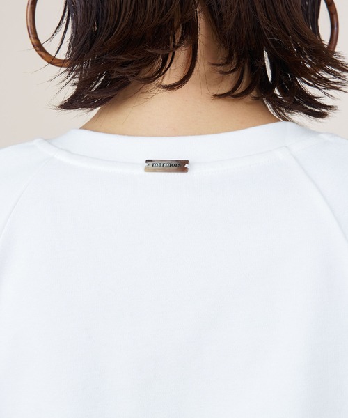 marmors tシャツ 「marmors」ponte logo T-shirt レディース