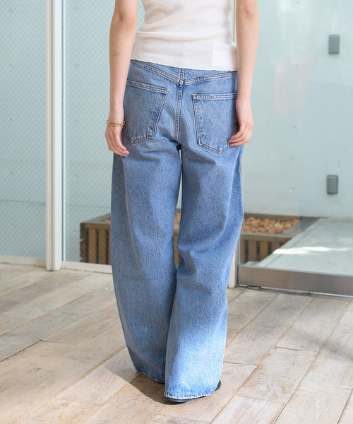 【美品】AGOLDE 90’sヴィンテージインディゴデニム　ストレート　デニム 90's Mid Rise Straight in Imagine – AGOLDE
