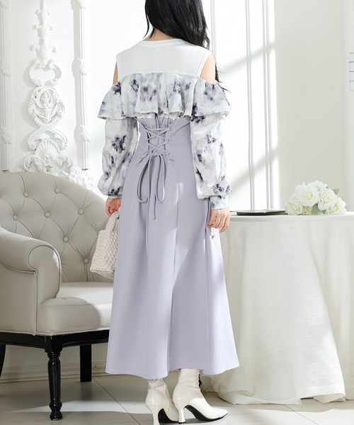 Lace Ladies（レースレディース） ワンピース 花柄 オフショル