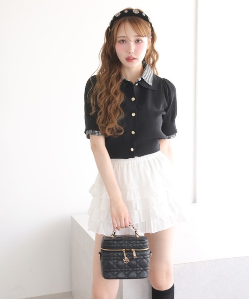 TOCCA♡未使用タグつき✨ボレロ　ネイビー　XS ホームクリーニング可　ニット TOCCA♡未使用タグつき✨ボレロ ネイビー XS ホームクリーニング