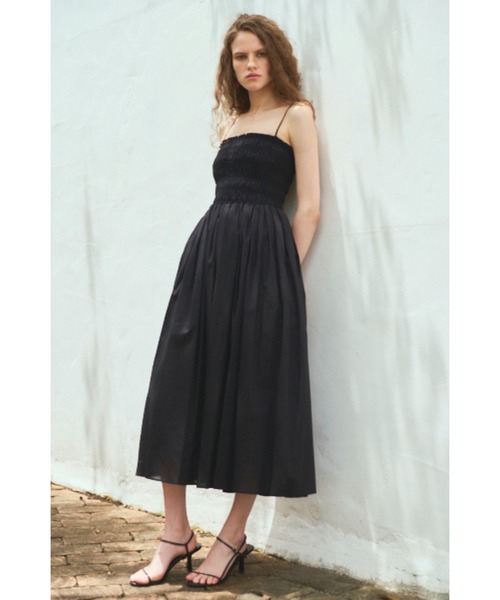 Estella.K ワンピース Before Sunset Dress2 シャーリングキャミドレス
