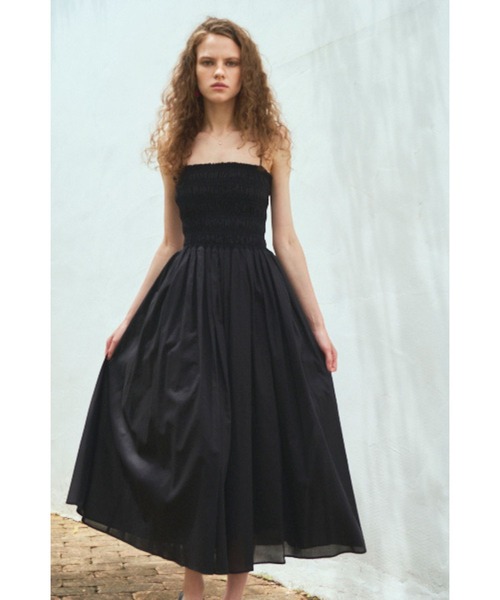 Estella.K ワンピース Before Sunset Dress2 シャーリングキャミドレス