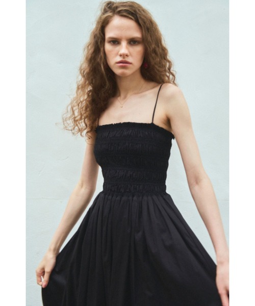 Estella.K ワンピース Before Sunset Dress2 シャーリングキャミドレス