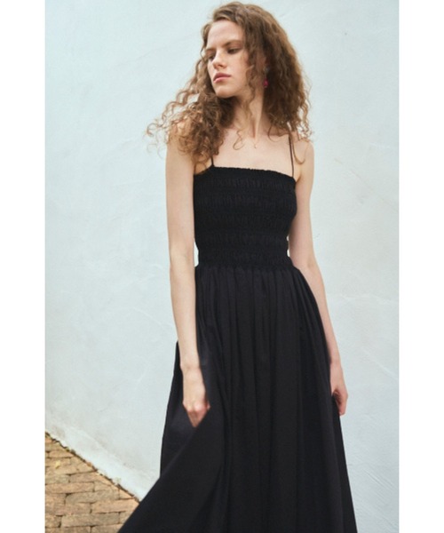 Estella.K ワンピース Before Sunset Dress2 シャーリングキャミドレス