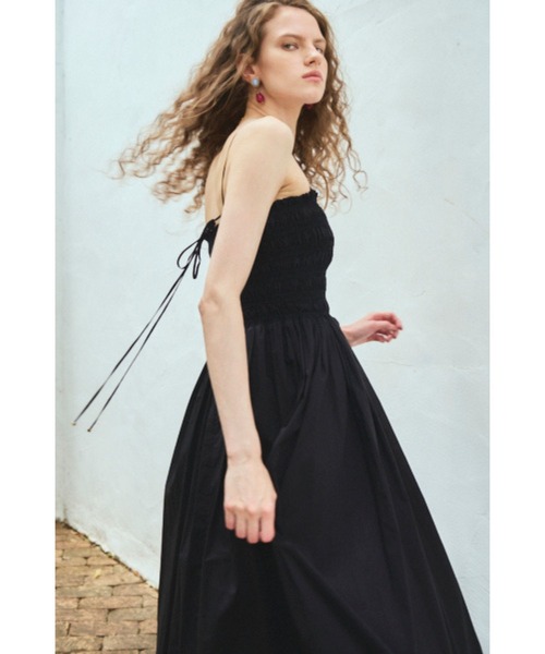 ま*る様 Estella.K キャミワンピース ドレス Estella.K ワンピース Before Sunset Dress2 シャーリングキャミドレス