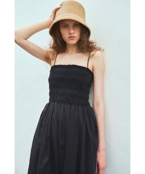 Estella.K ワンピース Before Sunset Dress2 シャーリングキャミドレス