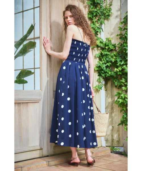 Estella.K ワンピース Before Sunset Dress2 シャーリングキャミドレス