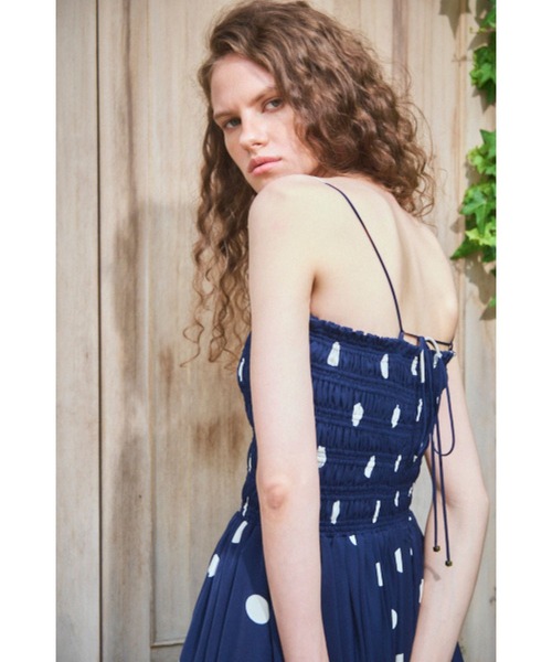 Estella.K ワンピース Before Sunset Dress2 シャーリングキャミドレス
