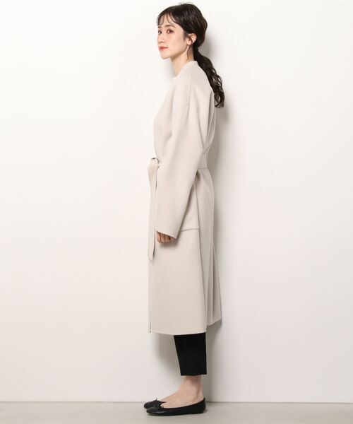 Demi-Luxe BEAMS（デミルクス ビームス） ノーカラーコート 36