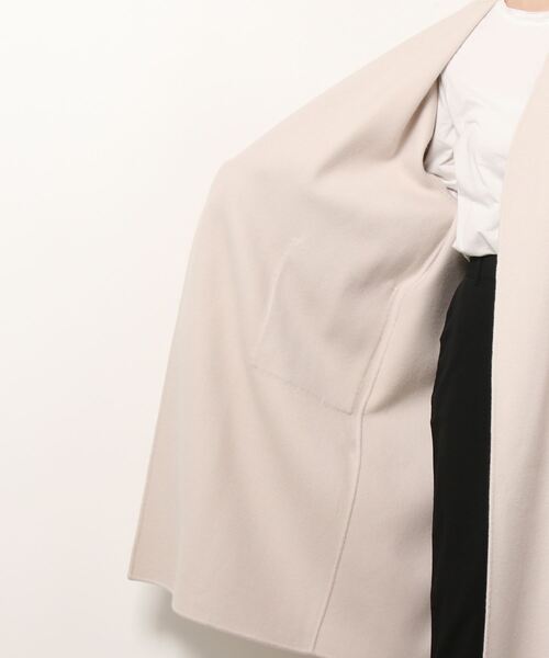 Demi-Luxe BEAMS（デミルクス ビームス） ノーカラーコート 36