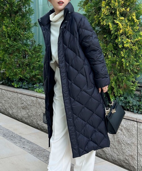 TAION（タイオン） ダウンコート FREE ブラック レディース : ZOZOTOWN