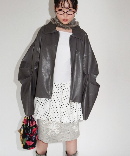 musubore（ムスボレ） タンクトップ ノースリーブ boat neck peplum