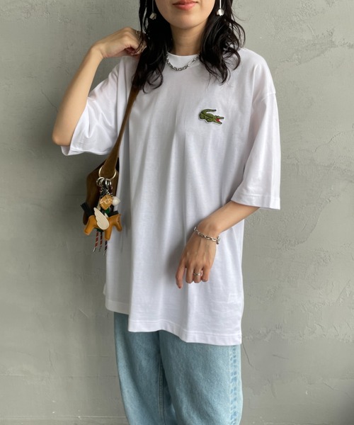 LACOSTE BEAMS ロンt tシャツ ワニ　ラコステ　限定　M LACOSTE（ラコステ）の「LACOSTE × BEAMS / 別注 ビッグワニ