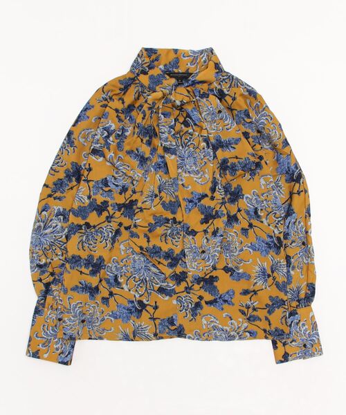 [BANANA REPUBLIC FACTORY STORE] длинный рукав блуза X-SMALL желтый женский 