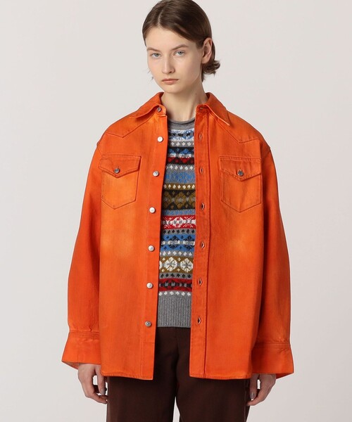 ACNE（アクネ） ブラウス シャツ Acne Studios フェードシャツ 