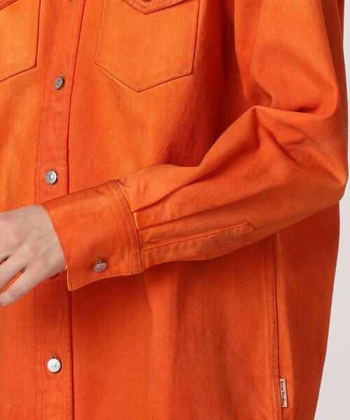 acne studios ブラウス ACNE ブラウス シャツ Acne Studios フェードシャツ レディース