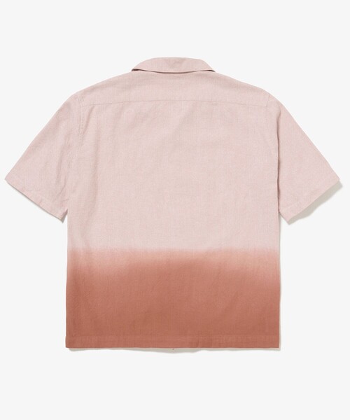 追跡便【LACOSTE】両面ロゴ入りカラースウェットシャツ 全3色 LACOSTE シャツ グラデーション コットンオックスフォード