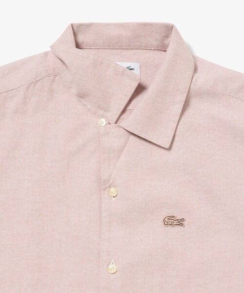 シャツ グラデーション コットンオックスフォード オープンカラーシャツ メンズ レディース | LACOSTE | 13