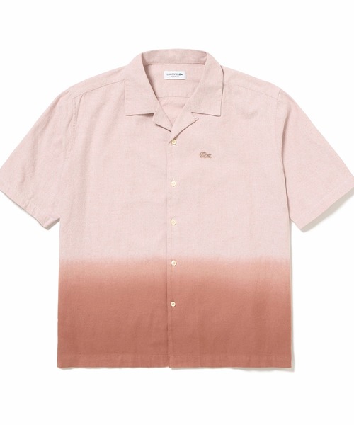 シャツ グラデーション コットンオックスフォード オープンカラーシャツ メンズ レディース | LACOSTE | 10