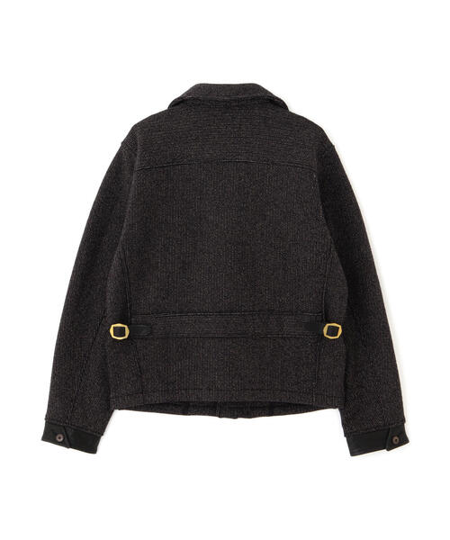 Schott 星条旗 ブラック × ネイビー ブルゾン ジャケット コットン 綿 Schott N.Y.C ブルゾン アウター Schott/ショット/JERSEY