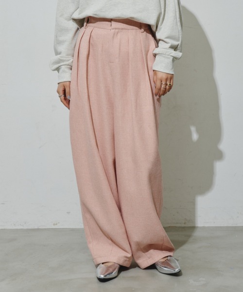 「Aunt Marie's」 スラックス S チャコールグレー レディース_画像8