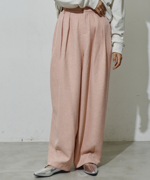 「Aunt Marie's」 スラックス S チャコールグレー レディース_画像9