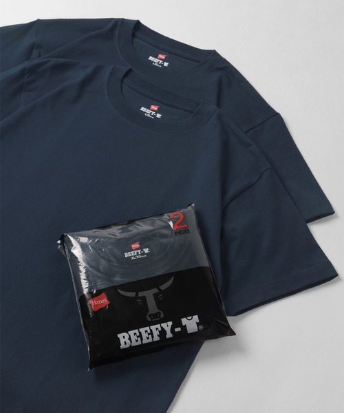 Hanes（ヘインズ） tシャツ 「74」「Hanes/ヘインズ」 BEEFY-T 2枚