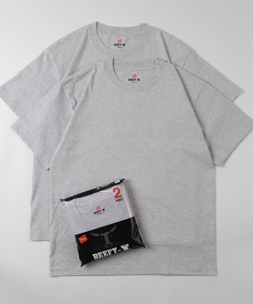 Hanes（ヘインズ） tシャツ 「74」「Hanes/ヘインズ」 BEEFY-T 2枚