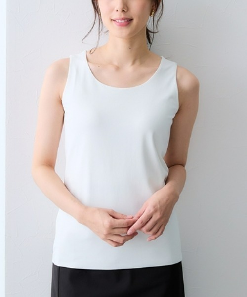 7days Life Styling タンクトップ ノースリーブ 「選べる首元デザイン