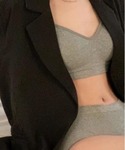 ブラジャー ショーツセット 良く伸びて着やすく...の詳細画像5