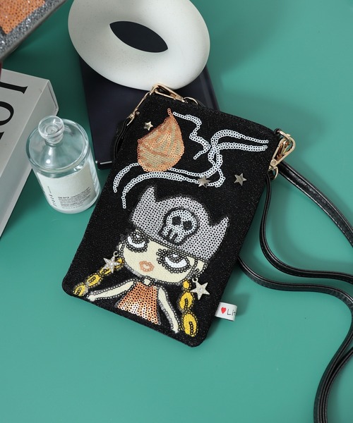リール スマホショルダー ショルダーバッグ バッグ Lyre スマホ