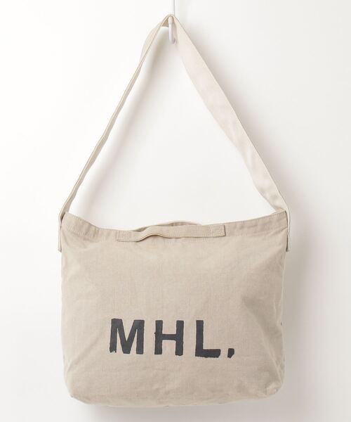 BRIEFING×MHL. ベージュ ショルダーバッグ MHL. 「MHL.」 ショルダーバッグ - ベージュ メンズ : ZOZOTOWN