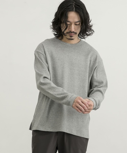 「URBAN RESEARCH」 長袖Tシャツ MEDIUM ホワイト メンズ_画像4