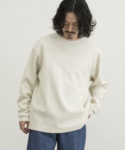 「URBAN RESEARCH」 長袖Tシャツ MEDIUM ホワイト メンズ_画像8